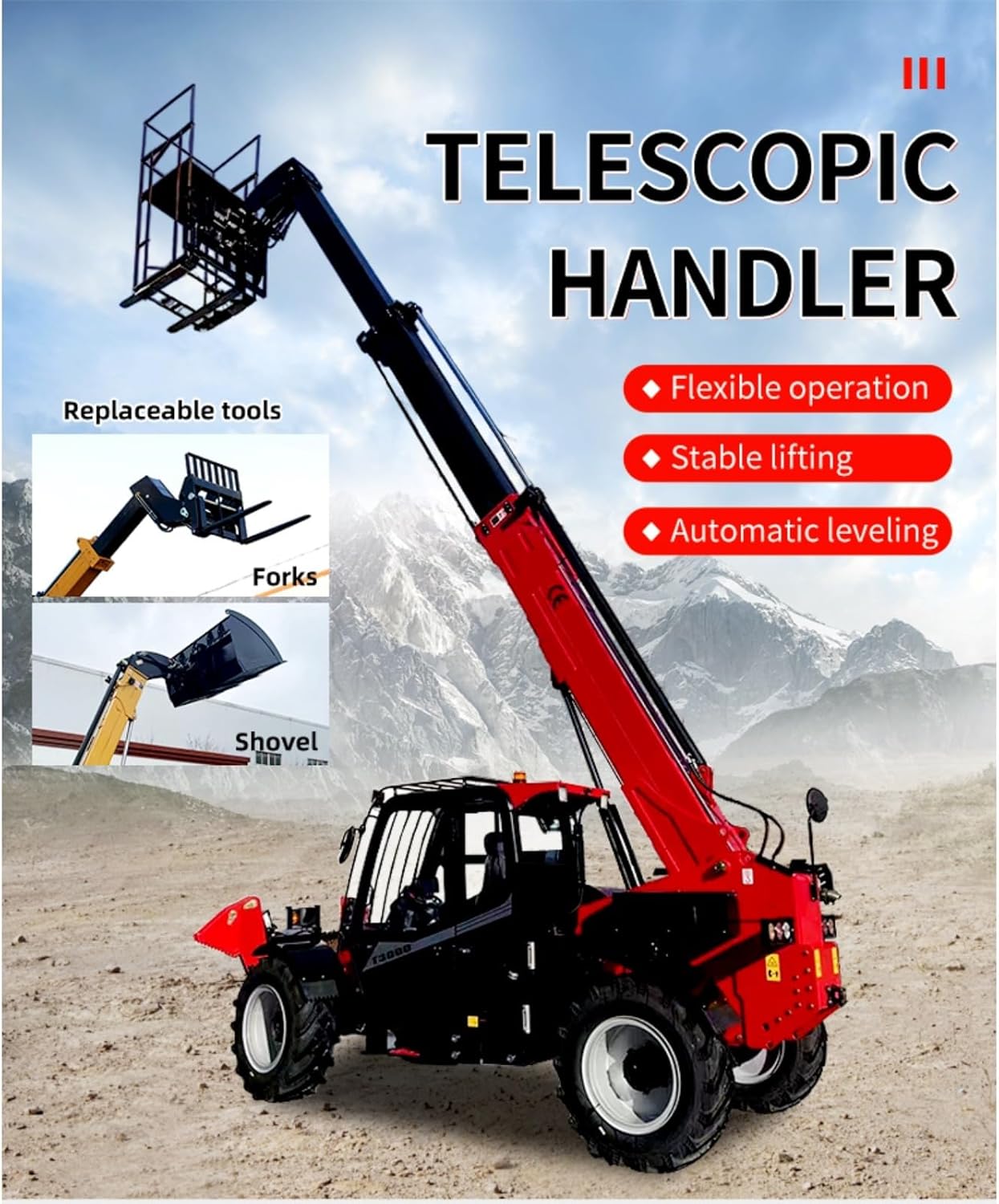 buy multi-use mini telehandler,mini telehandler for landscaping,telescopic forklift pros cons,should I buy a telehandler,best compact telehandler,telehandler vs skid steer unboxing and complete package contents