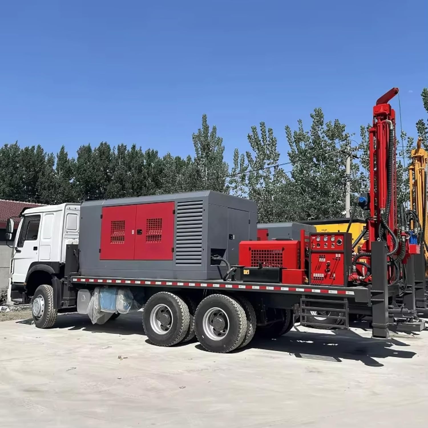 buy truck mounted water well drilling rig,should I buy a water well drilling rig,truck mounted drill rig vs portable,hydraulic core drill rig pros cons,best deep well drilling machine,truck mounted drilling rig worth buying unboxing and complete package contents