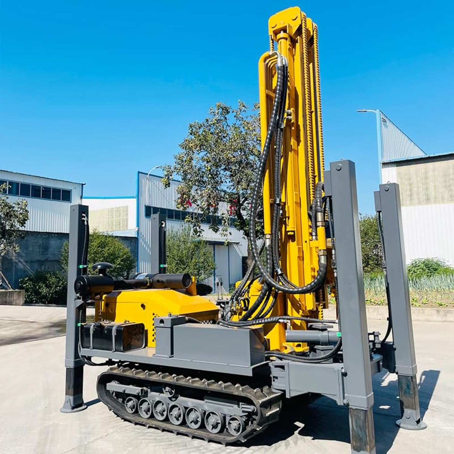hydraulic water well drilling rig,should I buy hydraulic water well drilling rig,hydraulic water well drilling rig pros cons,hydraulic rotary drilling equipment vs dth hammer,best hydraulic borehole drilling machine,hydraulic water well drilling rig worth buying - detailed features and technical specifications