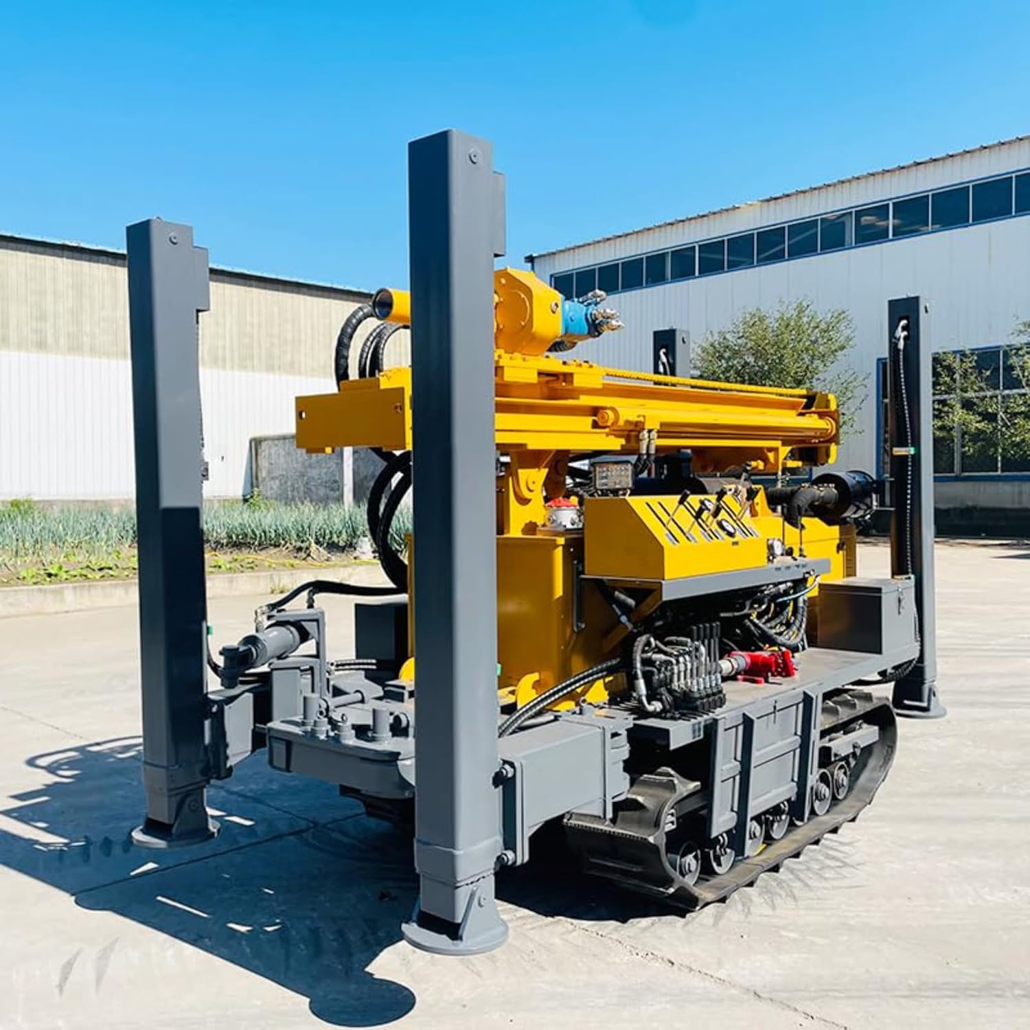 hydraulic water well drilling rig,should I buy hydraulic water well drilling rig,hydraulic water well drilling rig pros cons,hydraulic rotary drilling equipment vs dth hammer,best hydraulic borehole drilling machine,hydraulic water well drilling rig worth buying unboxing and complete package contents