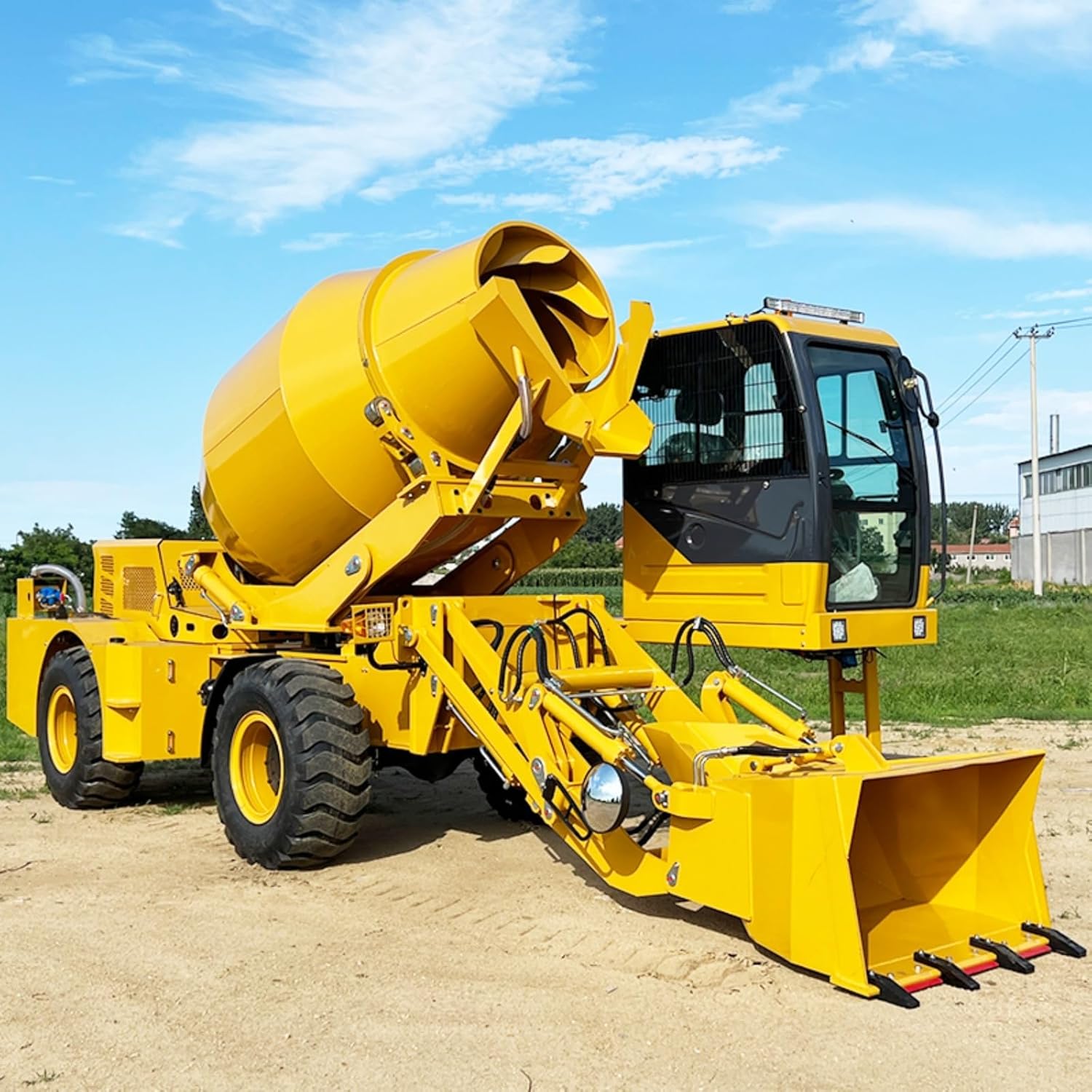 self-loading concrete mixer truck review,should I buy self-loading concrete mixer truck,self-loading concrete mixer truck pros cons,self-loading concrete mixer truck worth buying,best concrete mixer truck for uneven terrain,self-loading concrete mixer truck vs traditional mixer - detailed features and technical specifications