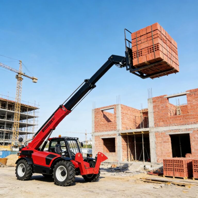 Image 1 of telehandler telescopic lift truck
