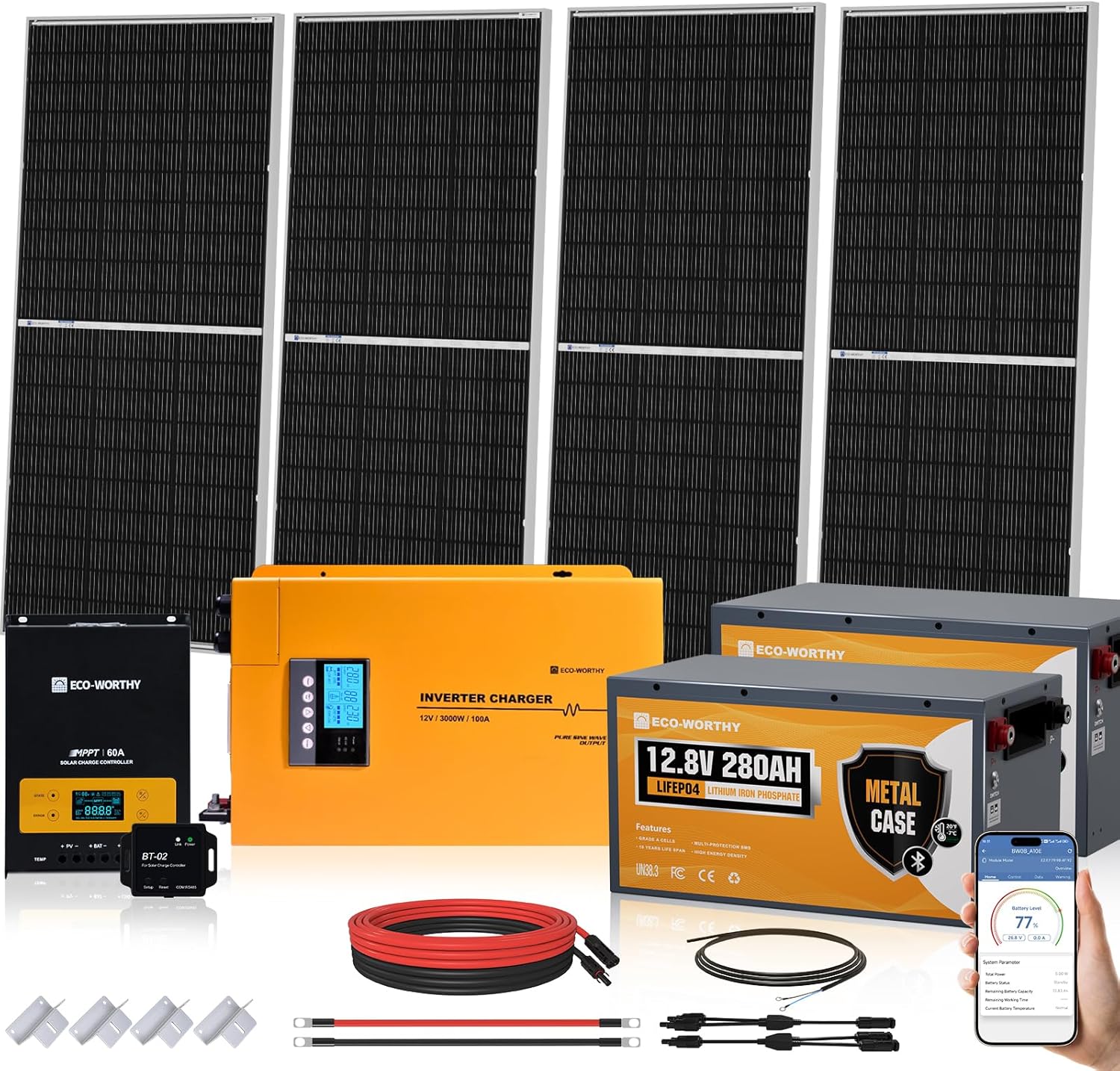 ECO-WORTHY 800W solar panel kit review,ECO-WORTHY solar kit review and rating,is ECO-WORTHY 800W kit worth buying,ECO-WORTHY 800W solar panel review pros cons,ECO-WORTHY solar system review honest opinion,ECO-WORTHY 800W kit review verdict - detailed features and technical specifications