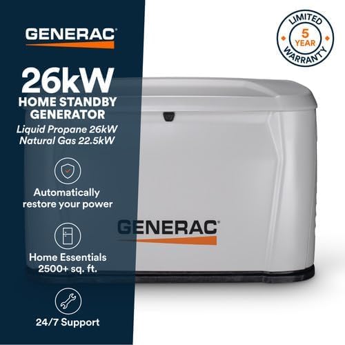 Generac 26kW home standby generator review,Generac 26kW generator pros cons,Generac 26kW vs Kohler 26kW,Generac 26kW home standby generator worth buying,should I buy Generac 26kW generator,best whole house generator 26kW performance testing and real-world results