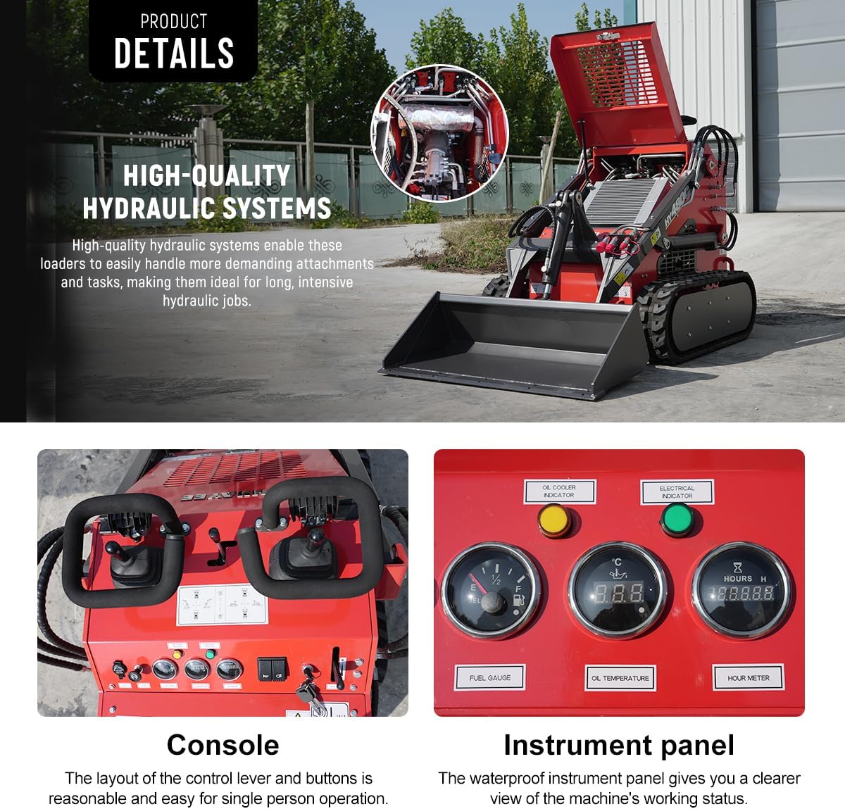 HUAYEE HY480C mini skid steer review,should I buy HUAYEE HY480C,HUAYEE HY480C pros cons,HUAYEE HY480C vs alternative,mini skid steer worth buying,best tracked mini skid steer performance testing and real-world results