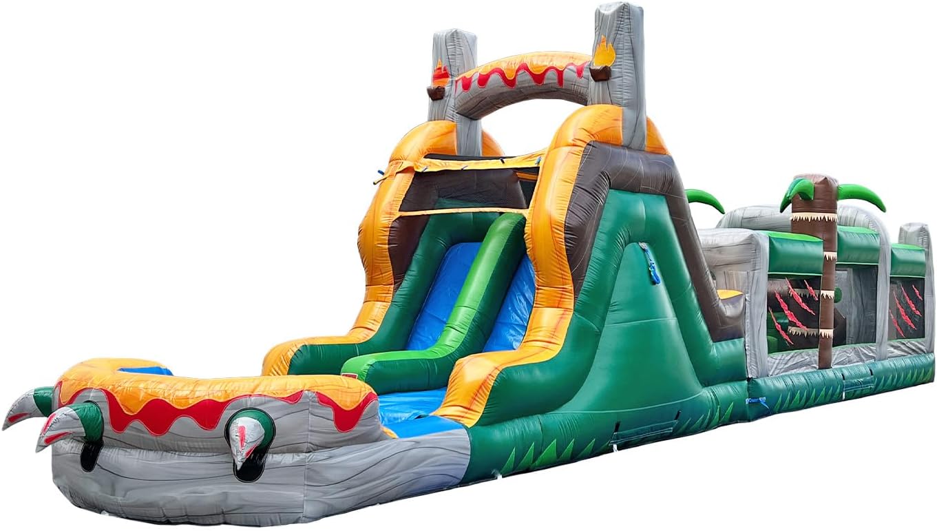 HeroKiddo T-Rex inflatable obstacle course review,HeroKiddo inflatable obstacle course review and rating,is HeroKiddo T-Rex obstacle course worth buying,HeroKiddo T-Rex obstacle course review pros cons,HeroKiddo T-Rex obstacle course review honest opinion,HeroKiddo T-Rex inflatable obstacle course review verdict - detailed features and technical specifications