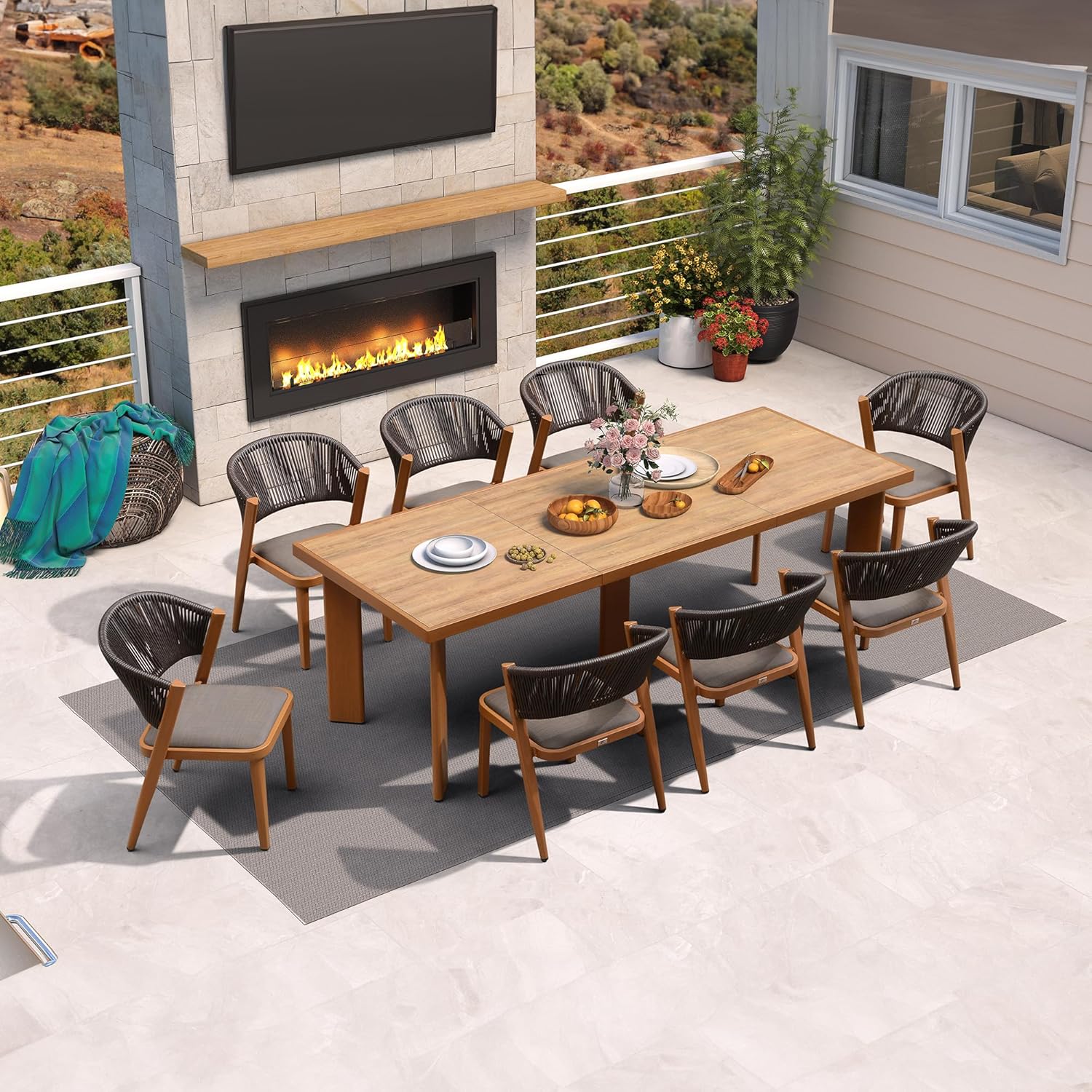 PURPLE LEAF 8-piece patio dining set review,PURPLE LEAF patio dining set review and rating,is PURPLE LEAF outdoor dining set worth buying,PURPLE LEAF 8-piece dining set review pros cons,PURPLE LEAF patio set review honest opinion,PURPLE LEAF outdoor furniture set review verdict - detailed features and technical specifications