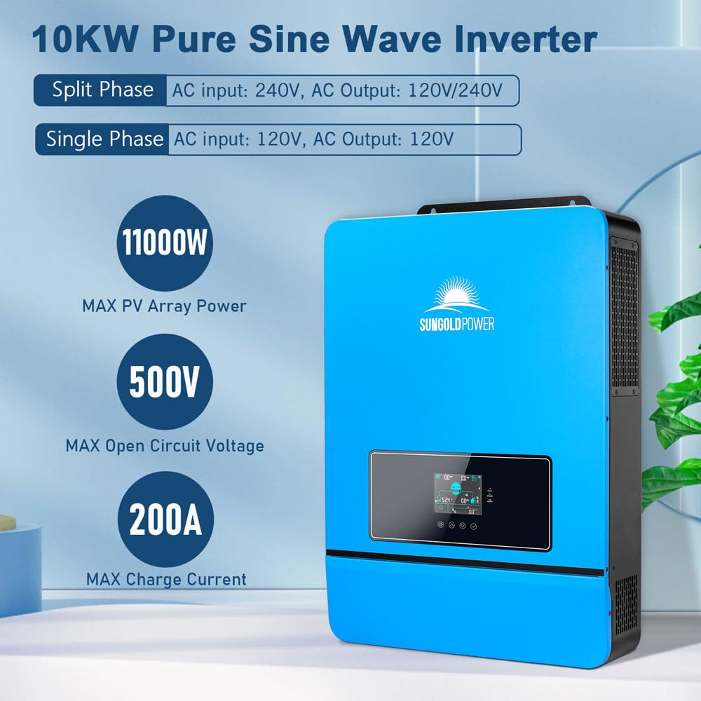 SUNGOLDPOWER 10000W inverter review,SUNGOLDPOWER inverter review and rating,is SUNGOLDPOWER inverter worth buying,SUNGOLDPOWER inverter review pros cons,SUNGOLDPOWER inverter review honest opinion,SUNGOLDPOWER SPH10048P review verdict unboxing and complete package contents