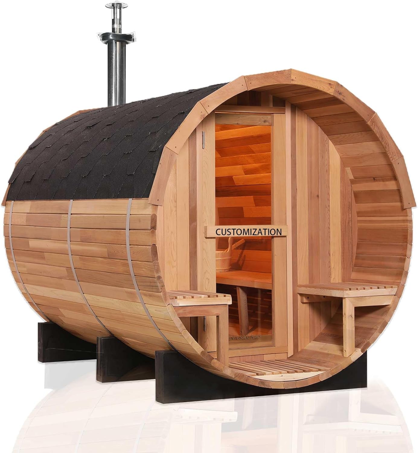 Smartmak Custom Outdoor Barrel Sauna review,Smartmak barrel sauna review and rating,is Smartmak Custom Outdoor Barrel Sauna worth buying,Smartmak Custom Outdoor Barrel Sauna review pros cons,Smartmak Custom Outdoor Barrel Sauna honest opinion,Smartmak barrel sauna review verdict - detailed features and technical specifications