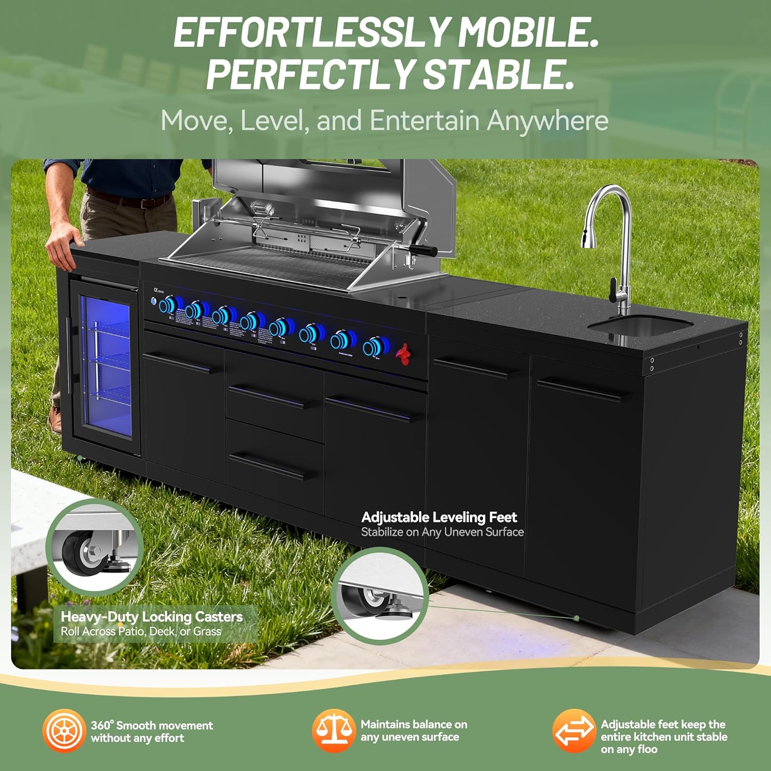 VESTIVIUM 8-burner modular outdoor kitchen review,should I buy VESTIVIUM outdoor kitchen,VESTIVIUM modular grill station pros cons,VESTIVIUM all-in-one outdoor kitchen worth buying,best modular outdoor kitchen for large patios,VESTIVIUM vs alternative modular grills performance testing and real-world results