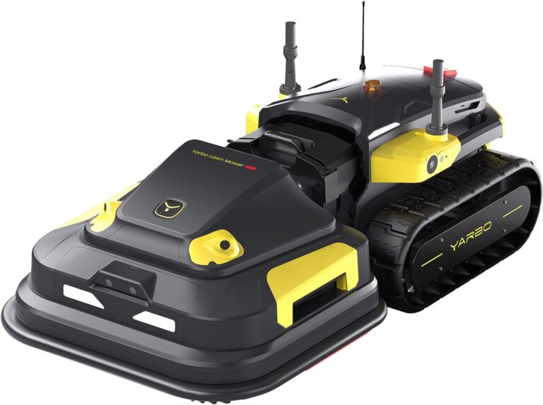 Image 1 of Yarbo robot lawn mower pros cons