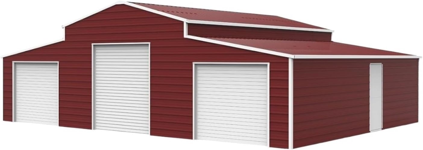 Yuntu Rapid Drive 42x30 Metal Storage Shed Review: Honest Pros & Cons 1 Yuntu Rapid Drive 42x30 metal storage shed review,42x30 metal building worth buying,Yuntu Rapid Drive storage shed pros cons,heavy duty steel garage for RV,best large metal storage shed,should I buy Yuntu Rapid Drive shed - detailed features and technical specifications