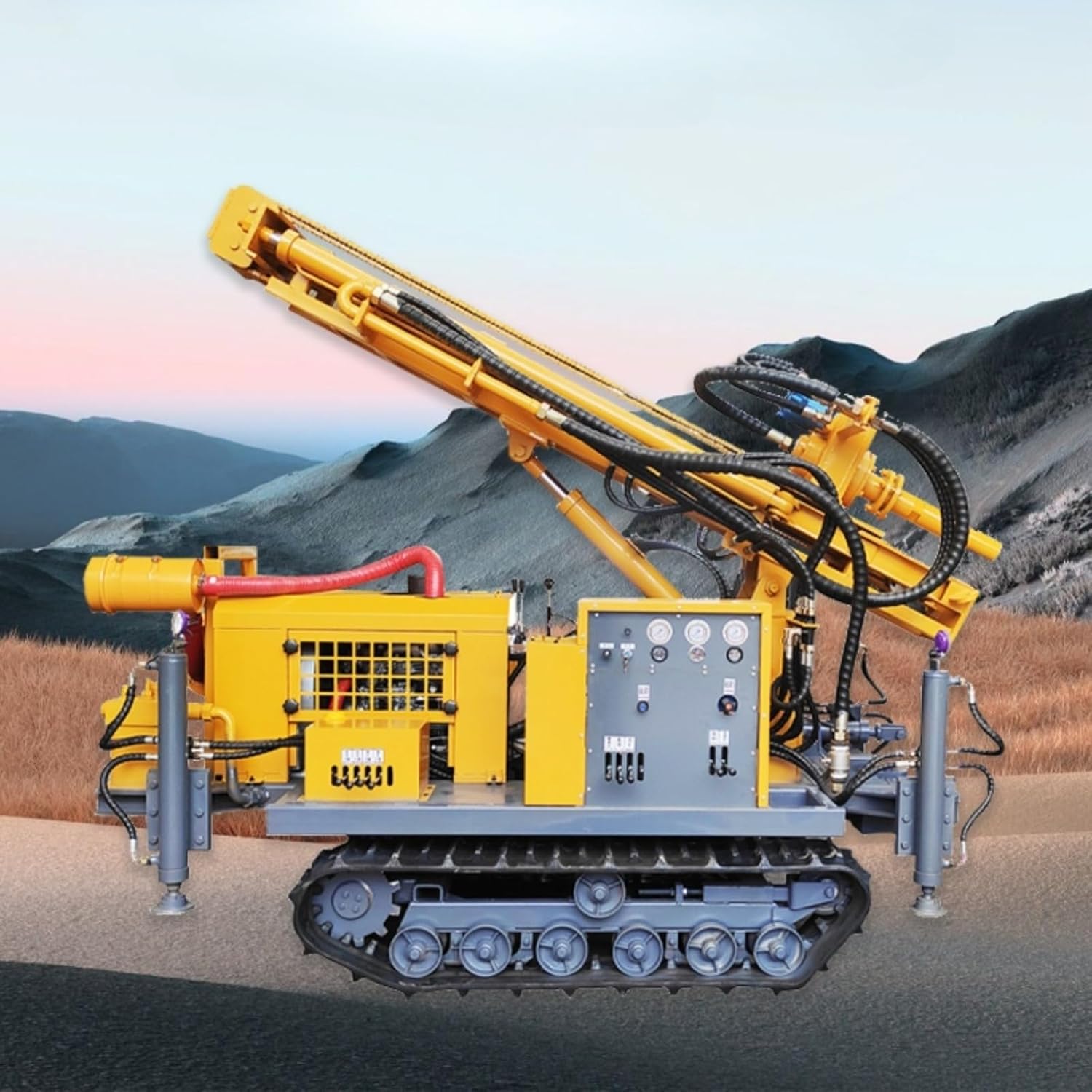 buy dual power water well drilling rig,should I buy a dual power well drill,dual power well drilling rig vs air only,dual power well drill pros cons,dual power well drilling rig worth buying,best water well drilling rig for home - detailed features and technical specifications
