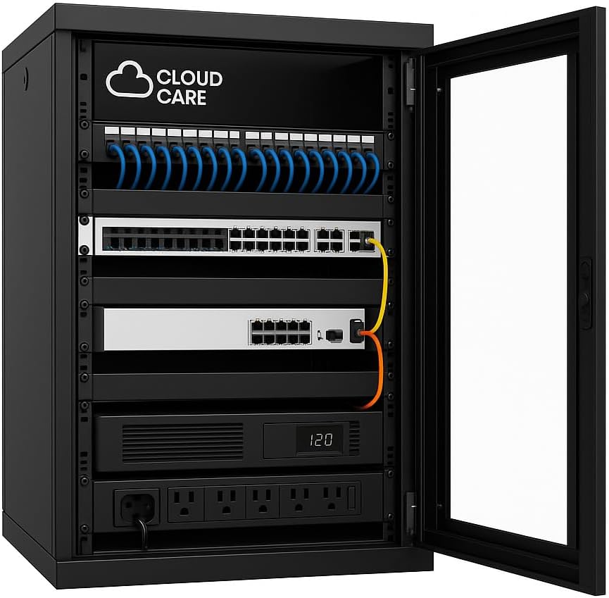 cloud care 42u pre-configured network rack,should i buy cloud care network rack,cloud care pre-configured rack pros cons,cloud care rack vs diy server rack,cloud care 42u rack worth buying,best pre-configured server rack for enterprise - detailed features and technical specifications