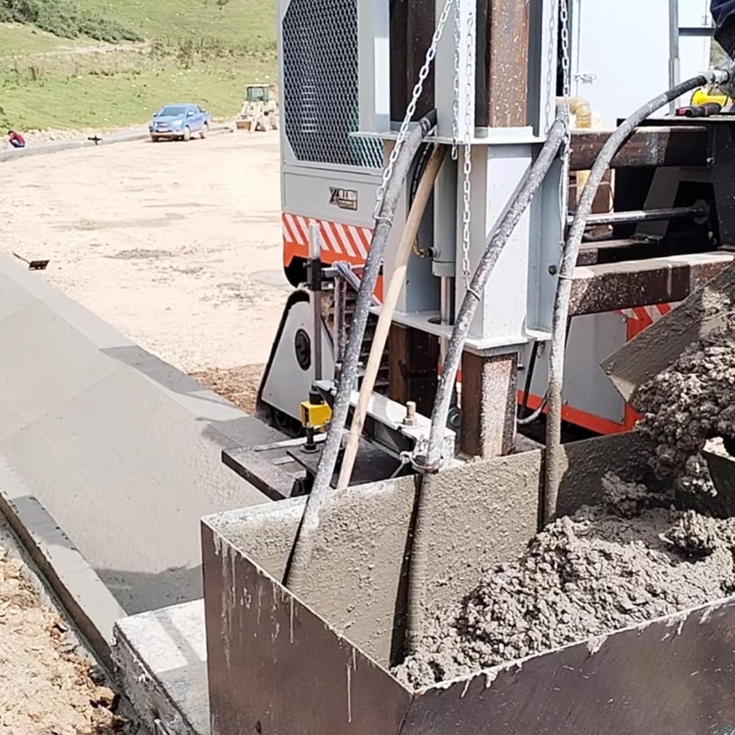 concrete curb slipform machine,curb and gutter paver,hydraulic tracked curb machine,best curb paving equipment,concrete curb machine worth buying unboxing and complete package contents