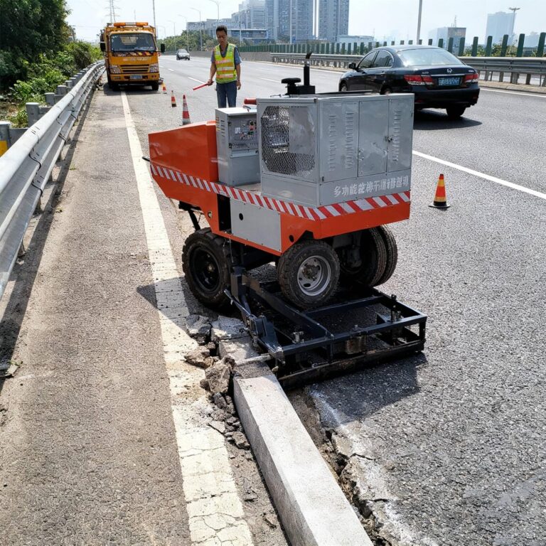Image 1 of concrete curb slipform machine review