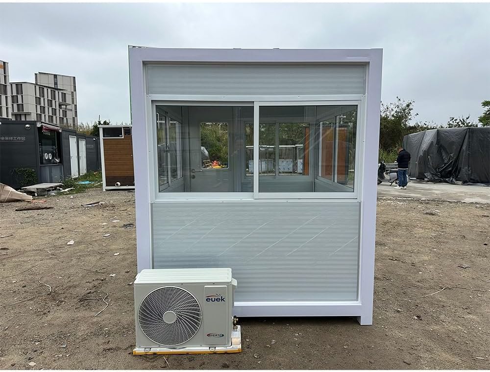 Step-by-step guide for guard booth with AC and heating,security booth with air conditioning,portable guardhouse pros cons,insulated outdoor office worth buying,best guard shack for commercial use,should I buy a portable security booth - complete tutorial