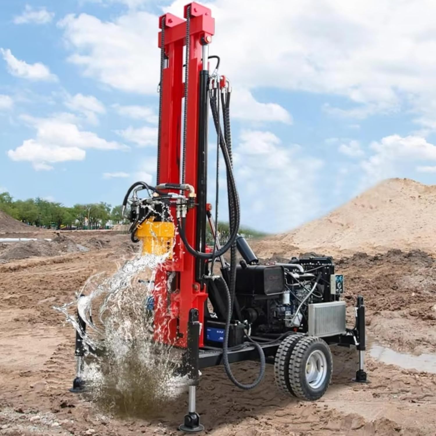 hydraulic water well drilling rig review,best compact well drilling machine,hydraulic borehole drilling rig pros cons,should I buy a portable well drill,all-terrain groundwater drill worth buying,homestead water well drill comparison - detailed features and technical specifications