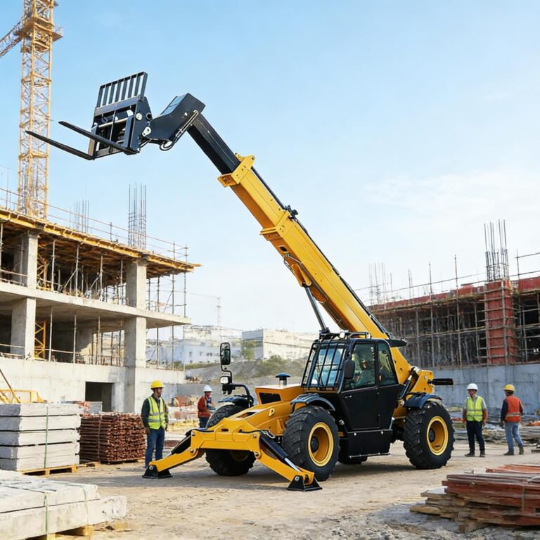 Image 1 of telehandler telescopic forklift for construction