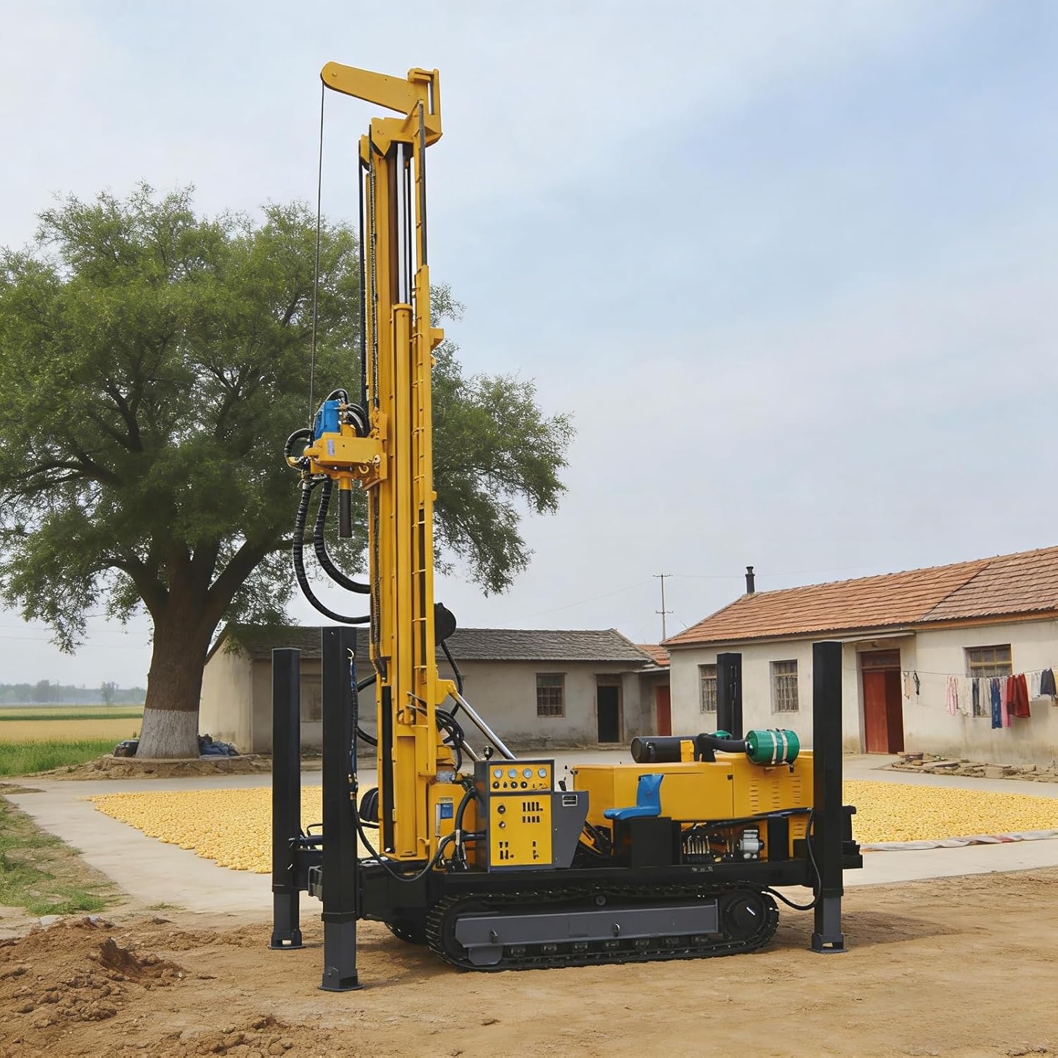 Water Air Drill Rig Review: Honest & Detailed Analysis 1 water air drill rig review,should I buy a water air drill rig,water air drill rig pros cons,best water well drilling rig,water air drill rig worth buying,water air drill for tough soil - detailed features and technical specifications