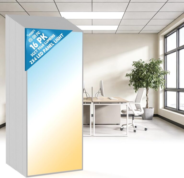 Msbfi 2x4 LED Panel Review: Honest Pros & Cons 5 Image 1 of Msbfi 2x4 LED panel review